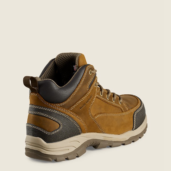 Red Wing Hiking Bot Erkek - Truhiker - 5-Inch Safety Toe - Kahverengi - 26RYVNAID